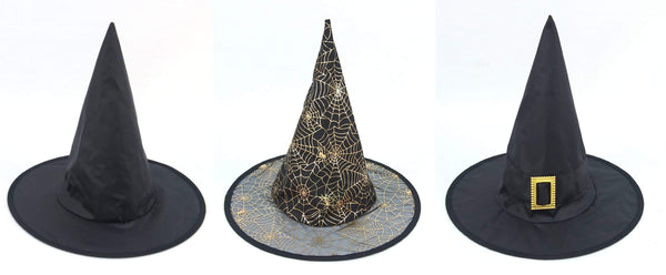 AussieSuperStore Seasonal Products Witch Hat Halloween Witch Hat Halloween Adult Basic | Halloween Party Costume Accessories 9333527305879 XH1245