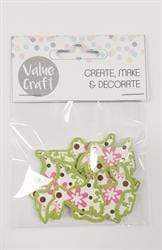 AussieSuperStore Seasonal Products Wooden Bunny Wooden Bunny | Craft Easter Bunny & Chicks Party Decorations 9323823208073 VCEAS2028