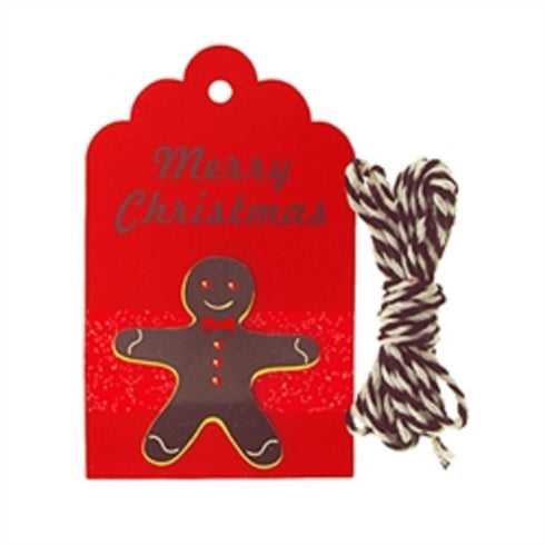 AussieSuperStore Seasonal Products Xmas 3D Gift Tags (in 6 designs) Xmas 3D Gift Tags (in 6 designs) | Mini Gift Bag Tags | Christmas Tag Kits