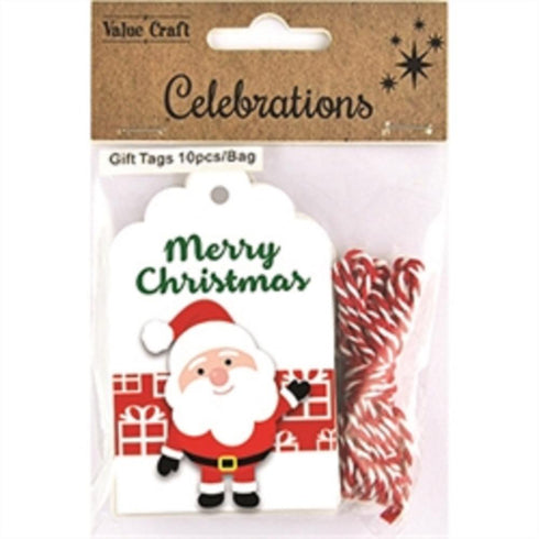 AussieSuperStore Seasonal Products Xmas 3D Gift Tags (in 6 designs) Xmas 3D Gift Tags (in 6 designs) | Mini Gift Bag Tags | Christmas Tag Kits