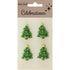 AussieSuperStore Seasonal Products Xmas Christmas Trees Resin Shapes Xmas Christmas Trees Resin Shapes | Craft Christmas Embellishment | Scrapbooking Embellishment 9331468056782 XMAS19088