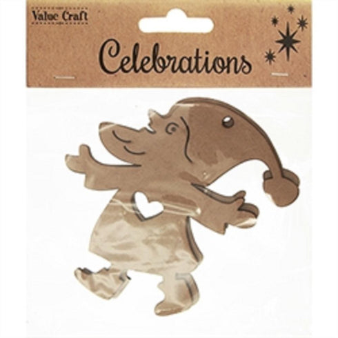 AussieSuperStore Seasonal Products Xmas Elf Wooden Shapes Xmas Elf Wooden Shapes | Christmas Tree Decoration Ornament 9331468056379 XMAS19039