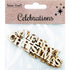 AussieSuperStore Seasonal Products Xmas Merry Christmas Wooden Shapes Xmas Merry Christmas Wooden Shapes | Christmas Tree Decoration Ornament 9331468051169 XMAS17085