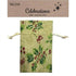 AussieSuperStore Seasonal Products Xmas Natural Holly Fabric Bag Xmas Natural Holly Fabric Bag | Gift Bags | Christmas Gift Bags 9331468056515 XMAS19053