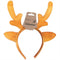 AussieSuperStore Seasonal Products Xmas Reindeer Antler with Ears Headband Xmas Reindeer Antler with Ears Headband | Christmas Party Costume Accessories 9331468059844 XMAS2024