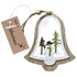 AussieSuperStore Seasonal Products Xmas Snowman Bell Wood Decoration Xmas Snowman Bell Wood Decoration | Christmas Tree Decoration Ornament 9331468059684 XMAS2008