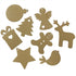 AussieSuperStore Seasonal Products Xmas Stars 8cm Wooden Shapes Xmas Stars 8cm Wooden Shapes | Christmas Tree Decoration Ornament 9331468053965 XMAS18064