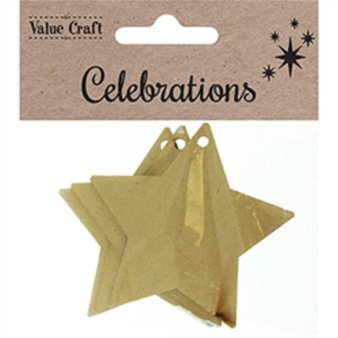 AussieSuperStore Seasonal Products Xmas Stars 8cm Wooden Shapes Xmas Stars 8cm Wooden Shapes | Christmas Tree Decoration Ornament 9331468053965 XMAS18064