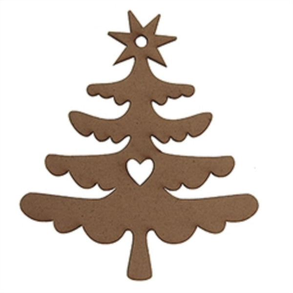 AussieSuperStore Seasonal Products Xmas Tree Wooden Shapes Xmas Tree Wooden Shapes | Christmas Tree Decoration Ornament 9331468056300 XMAS19032