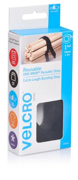 Resuable One-Wrap Velcro Strap | Heavy Duty Velcro Strap | Tie Rope ...