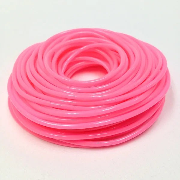 2mm Pink Colour Plastic Tubing | PVC Flexible Tubing String ...