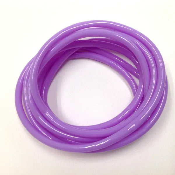 4mm Lilac Colour Plastic Tubing | PVC Flexible Tubing String ...